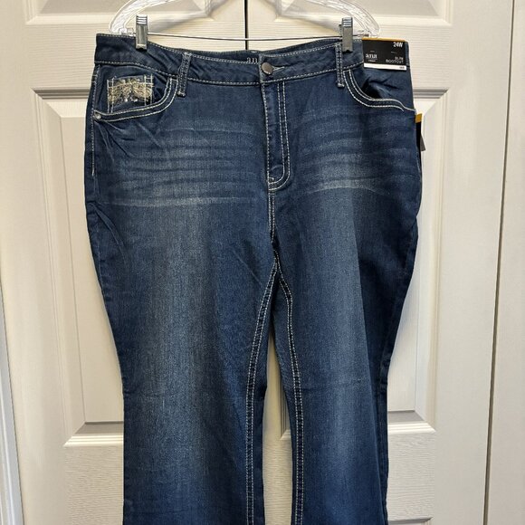 NWT Women's Plus Size Boot Cut Jeans from a.n.a.  Size 24. - Picture 1 of 5